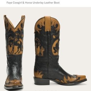 Stetson Faye Cowgirl & Horse Underlay Boots